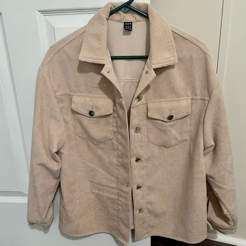 Thin Corduroy Shacket